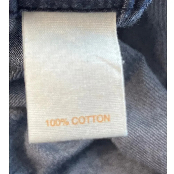 Avenue Jeans Womens 14/16 Blue Jean Elastic Waist HOBO/Cottage core Skirt - Picture 9 of 10